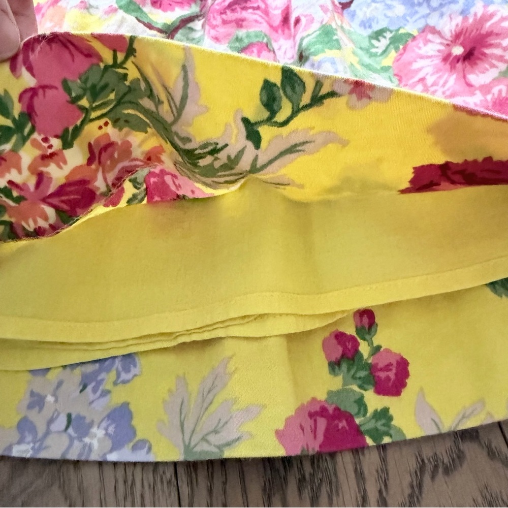 Polo by Ralph Lauren Yellow Floral Kids Dress - Picture 5 of 5